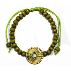 Pulseiras Feng Shui - Verde Lima