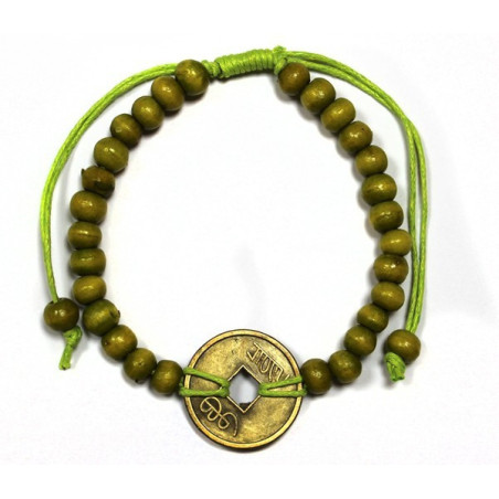 Pulseiras Feng Shui - Verde Lima