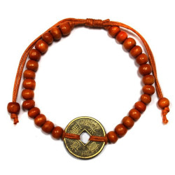 Pulseiras Feng Shui - Laranja